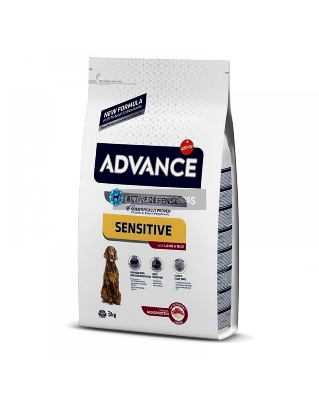 Advance Sensitive Kuzu Etli Yetişkin Köpek Maması 3 Kg Advance Sensitive Kuzu Etli Yetişkin Köpek Maması 3 Kg