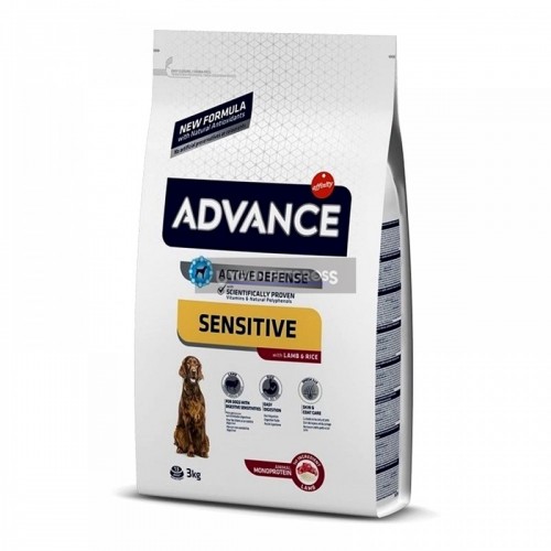 Advance Sensitive Kuzu Etli Yetişkin Köpek Maması 3 Kg