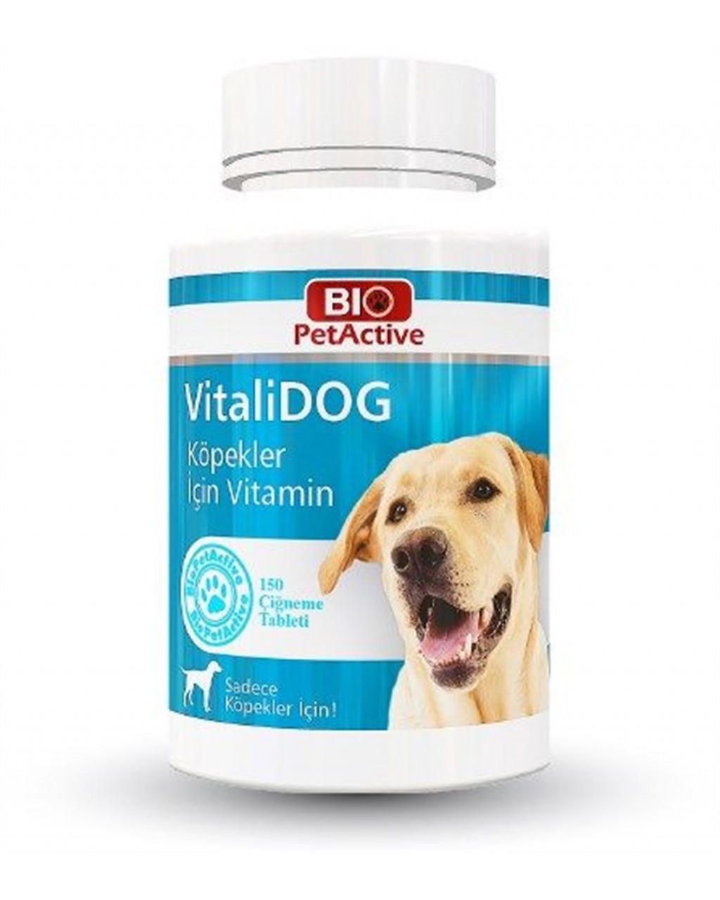 Bio PetActive Vitalidog Köpekler İcin Multivitamin Tablet 150 Adet Bio PetActive Vitalidog Köpekler İcin Multivitamin Tablet 150 Adet