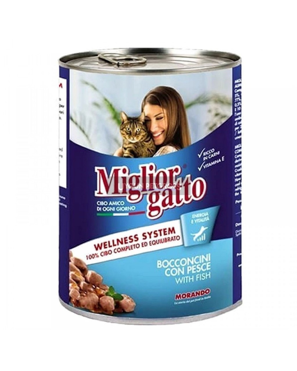 Miglior Gatto Parca Etli Balıklı Yetişkin Kedi Konserve Maması 405 Gr Miglior Gatto Parca Etli Balıklı Yetişkin Kedi Konserve Maması 405 Gr